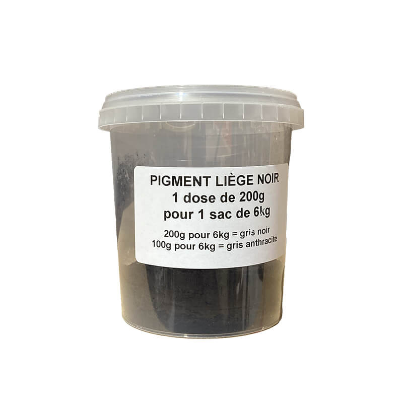 Korkpigment schwarz