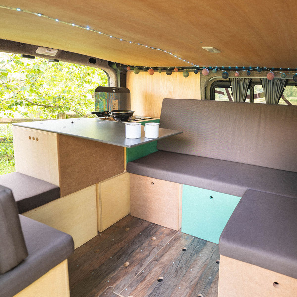 abnehmbarer van umbau Ford Transit Custom 2  Kastenwagen