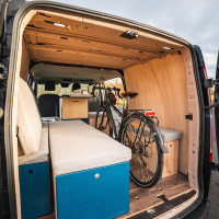 dormir dans Ford Transit Custom 2 Utilitaire