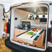 dormire in un Opel Vivaro C  Combi / Zafira Life