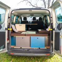 amenagement pour Ford Transit Custom 2 Kombi
