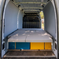 interni furgone camperizzato Nissan NV400 / Interstar Veicolo commerciale